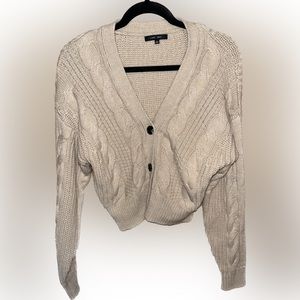 Love Tree Chunky Knit Cardigan